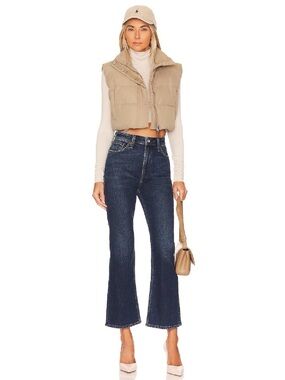 Rag & Bone Casey High-Rise Ankle Flare Jeans, size 26